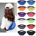 Oxford Half Moon Belt Bag / Fanny Pack / Crossbody Bag