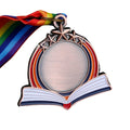Book Style Medal