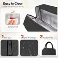 Large Capacity Insulated Oxford Lunch Bag