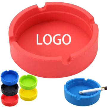 Round Silicone Ashtray