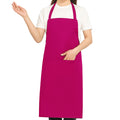 Polyester Bib Apron With 2 Pocket