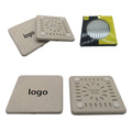 Square Wheat Straw Wireless Charging