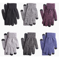 Winter Warm Cashmere Velvet Touchscreen Gloves