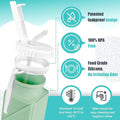 Square Collapsible Travel Water Bottles