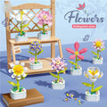 Mini Flower Succulent Bonsai Building Block Set