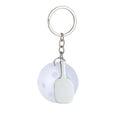 Personalized Engraved Mini Pickleball Keychain With Racket