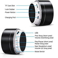 Portable Metal Bluetooth Speaker With Led Light