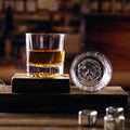 Custom Whiskey Glass With Animal Pattern On Bottom