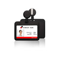 Horizontal Id Holder With Retractable Clip
