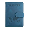 PU Leather Rfid-Blocking Passport Cover