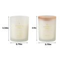 Luxury Scented Candle With Wooden Lid 180g 50 Hours Burn