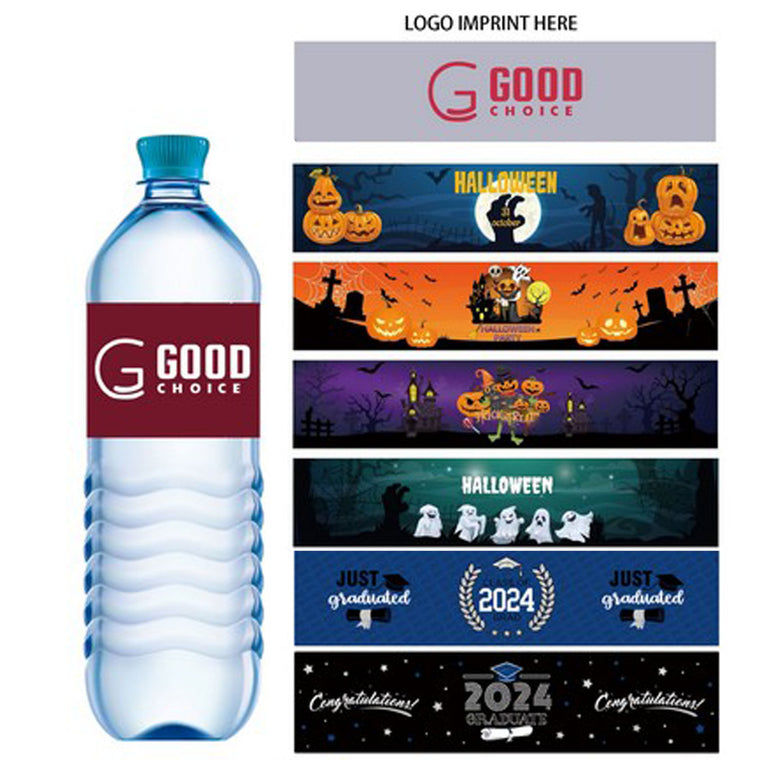 Water Bottle Label Wraps