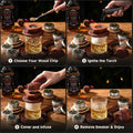 Whiskey Smoker Kit With Torch And 6 Flavors Of Wood Chips
