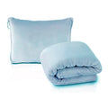 50X60" Packable Microfleece Travel Blanket W/ Carabiner