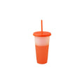 Color Changing Cups With Lids And Straws
