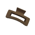 Matte Square Hair Claw Clip