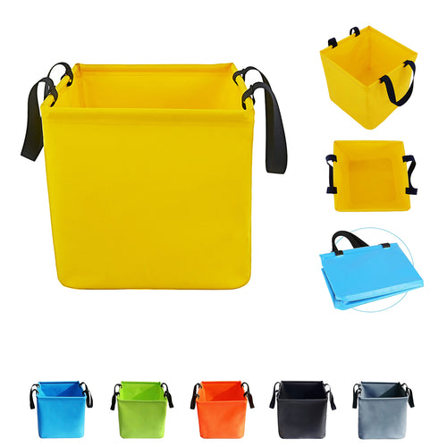 15L Foldable Waterproof PVC Fishing Bucket Bag