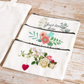 Travel Canvas Makeup Pouches With Zipper