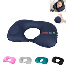 U-Shaped Portable Inflatable Neck Pillow