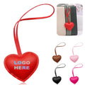PU Leather Heart-Shaped Pendant