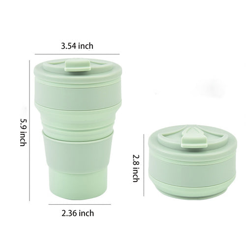 17Oz. Foldable Coffee Cup