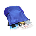 Waterproof Drawstring Backpack With Mesh Pockets