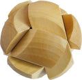 Beech Wood Luban Lock Puzzle Toy