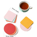Personalized PU Leather Coaster