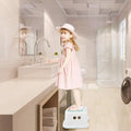Children's Step Stool - Non-Slip Base And Contoured Design