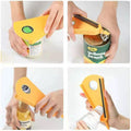 Tri-Yellow 4-In-1 Tool: Bottles, Jars, Boxes & Cans