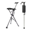 Elderly Foldable Walking Chair Stick