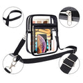 Clear PVC Crossbody Purse Bag