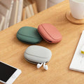 Minimal Silicone Earphone Storage Bag