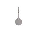 Round PU Leather Luggage Tag