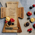 Wooden Vegetable Cheese Board