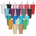 Solid Color Plastic Cup