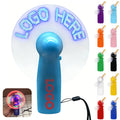 LED Message Display Handheld Fan