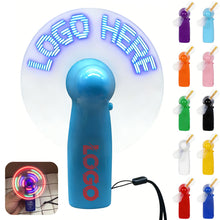 LED Message Display Handheld Fan