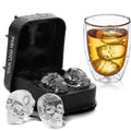 Silicone Skull Ice Cube Tray