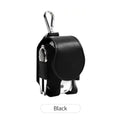 Portable Waist-Hung PU Leather Golf Ball Pouch