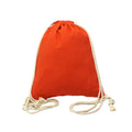 Cotton Canvas Drawstring Backpack
