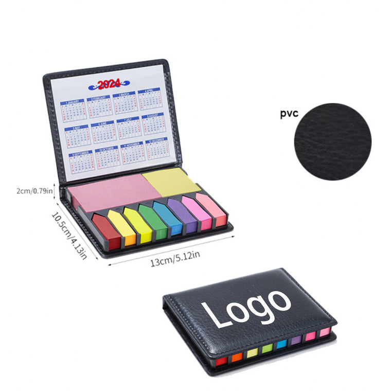 PU Memo Box with Sticky Note Pads