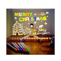 Acrylic Light Message Board With 7 Colored Pens