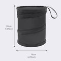 Double-Layer Oxford Car Trash Can & Storage Bin