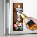 Wall-Mounted Magnetic Beer Opener