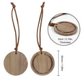 Oil Fragrant Diffusers Round Wood Pendant