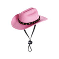 Pet Cowboy Hat Costume With Star Decor