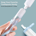 3-In-1 Portable Folding Travel Soft Bristle Toothbrush Set
