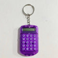 8-Digit Pocket Clamshell Electronic Calculator W/ KeyChain