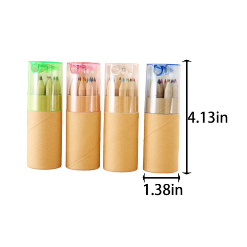 12 Student Stationery Painting And Filling Color Pencils